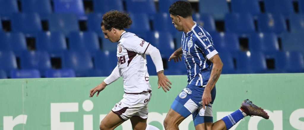 El Tomba y Lan&uacute;s empataron 4 a 4 en un partidazo