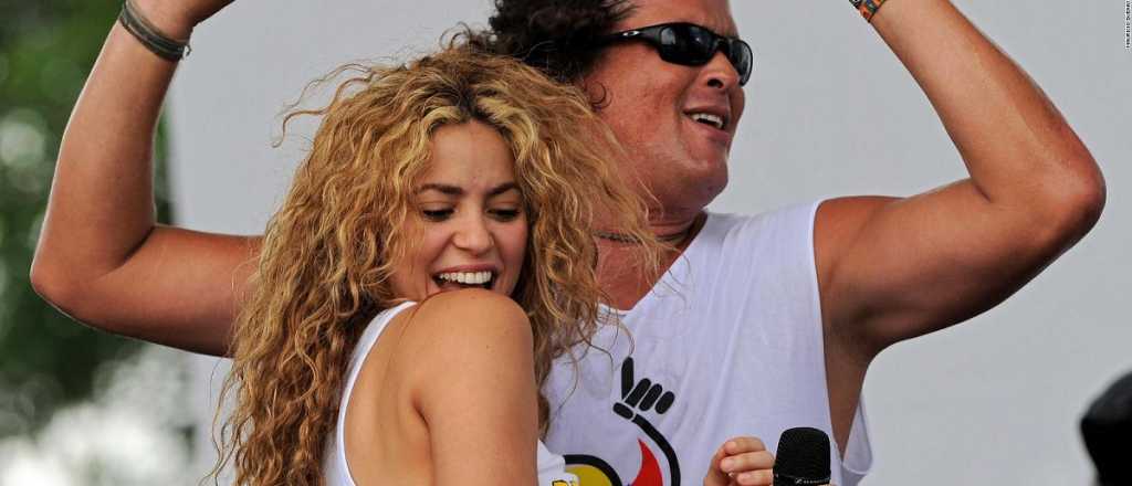 El mensaje de Shakira a Carlos Vives que generó polémica y alarma