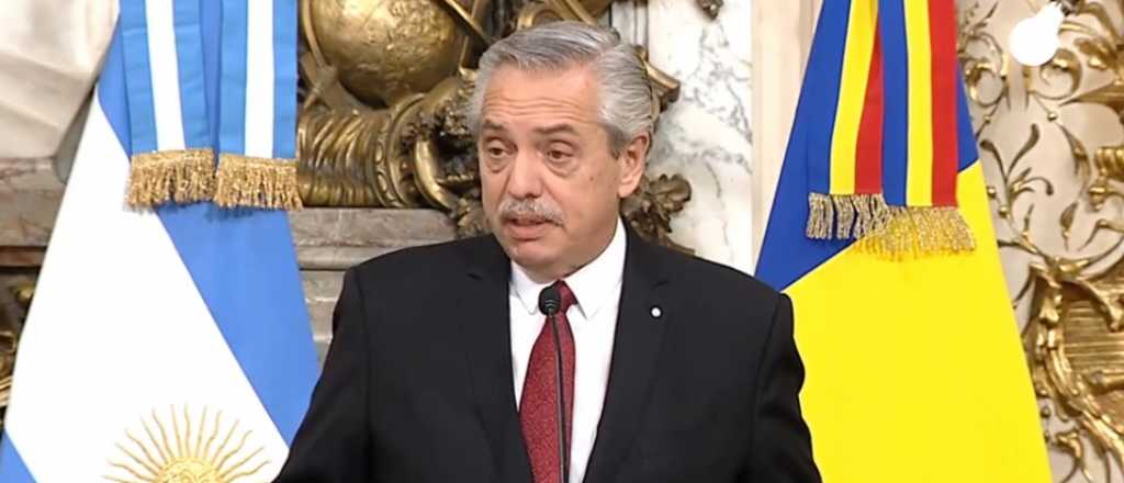 Alberto acus&oacute; a la "derecha" por la escalada del d&oacute;lar