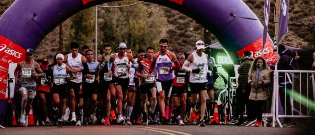 Más de 7.000 corredores en la Maratón Internacional de Mendoza 