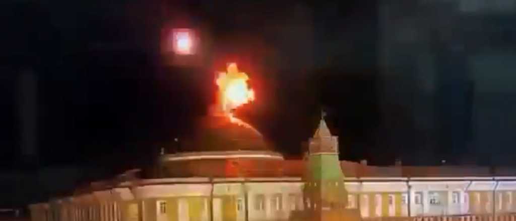 Videos: Rusia acus&oacute; a Ucrania de intentar asesinar a Putin con drones