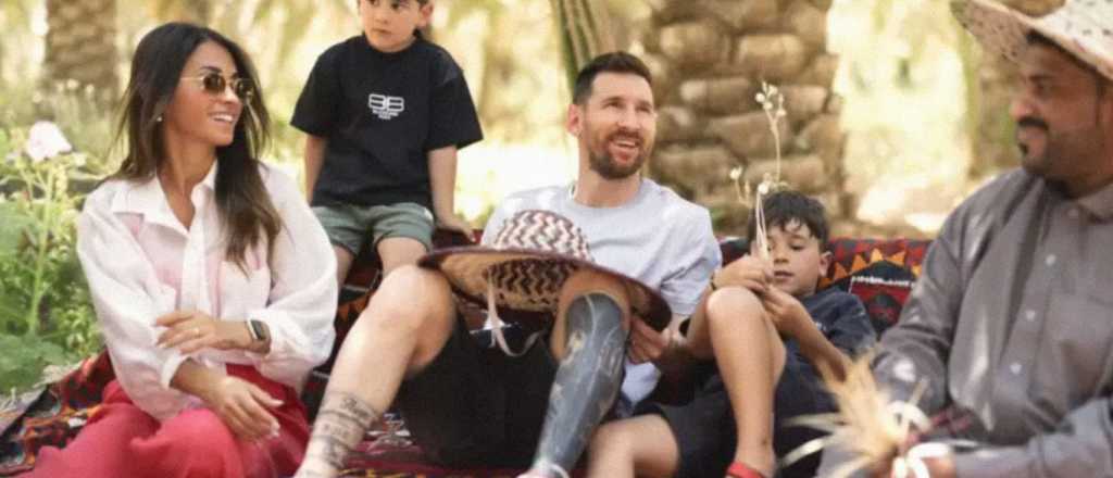 El nuevo tatuaje que Messi ten&iacute;a escondido y revolucion&oacute; al f&uacute;tbol
