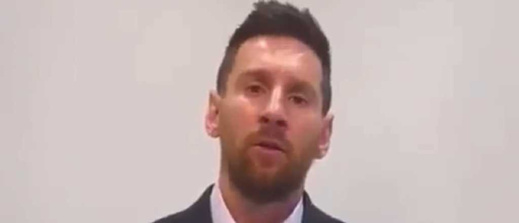 Video: tras la sanci&oacute;n del PSG, Messi rompi&oacute; el silencio y pidi&oacute; perd&oacute;n 