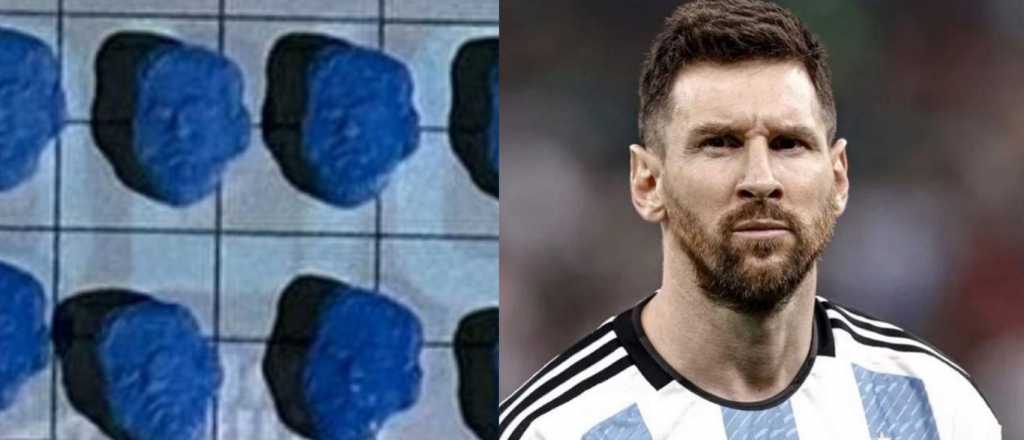 Secuestraron pastillas de éxtasis con la cara de Messi en una fiesta