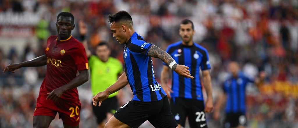 Video: la gran avivada de Lautaro para el triunfo de Inter ante Roma