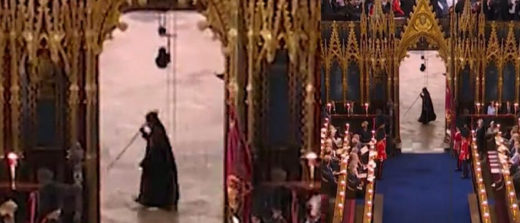 De qui&eacute;n es la misteriosa figura que apareci&oacute; en la coronaci&oacute;n de Carlos III