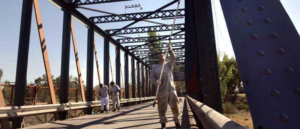 Corte total en el Puente de Hierro por obras