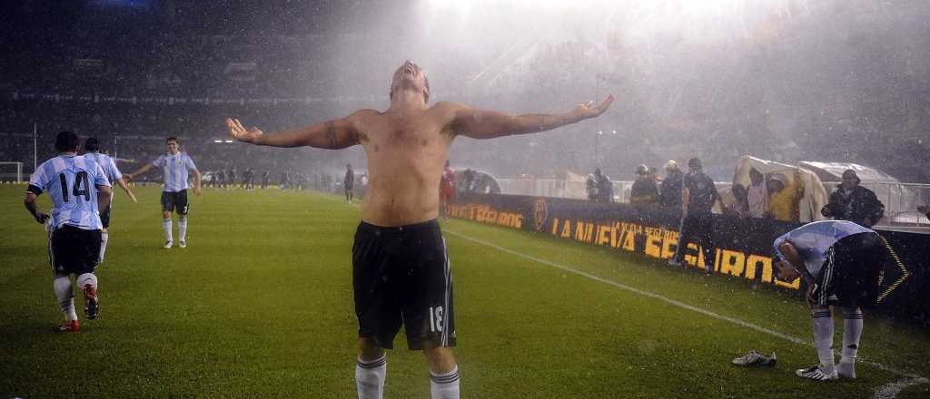 A 6 a&ntilde;os del gol m&aacute;s importante de Palermo con Argentina