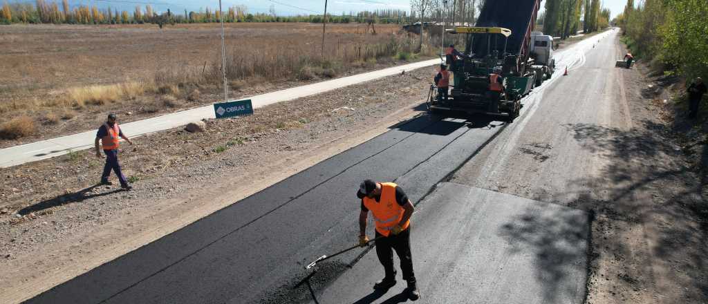 Vialidad concluy&oacute; el primer tramo de pavimentaci&oacute;n de la Ruta 40 vieja
