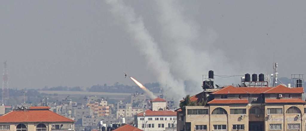 Video: Palestina lanzó decenas de cohetes contra Israel