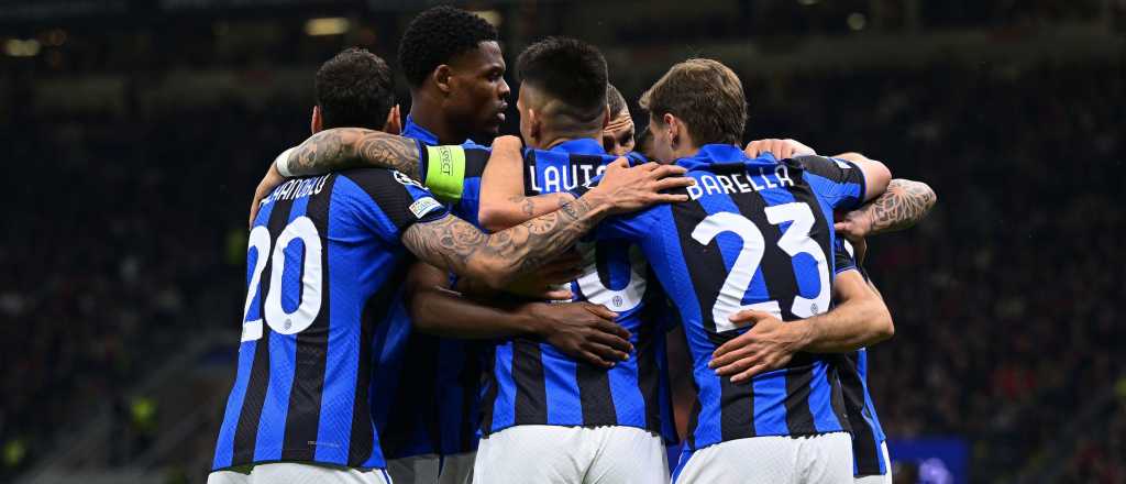 Con Lautaro y Correa, Inter le ganó al Milan y sueña con la final