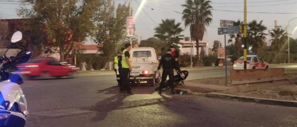 Un motociclista perdi&oacute; una pierna al chocar contra un cami&oacute;n en Las Heras