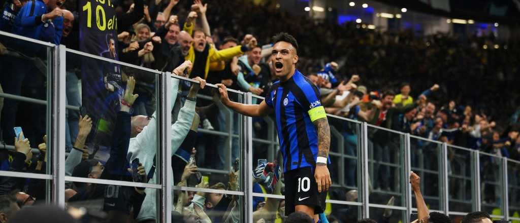 Inter elimin&oacute; a Milan con gol de Lautaro y jugar&aacute; la final en Estambul