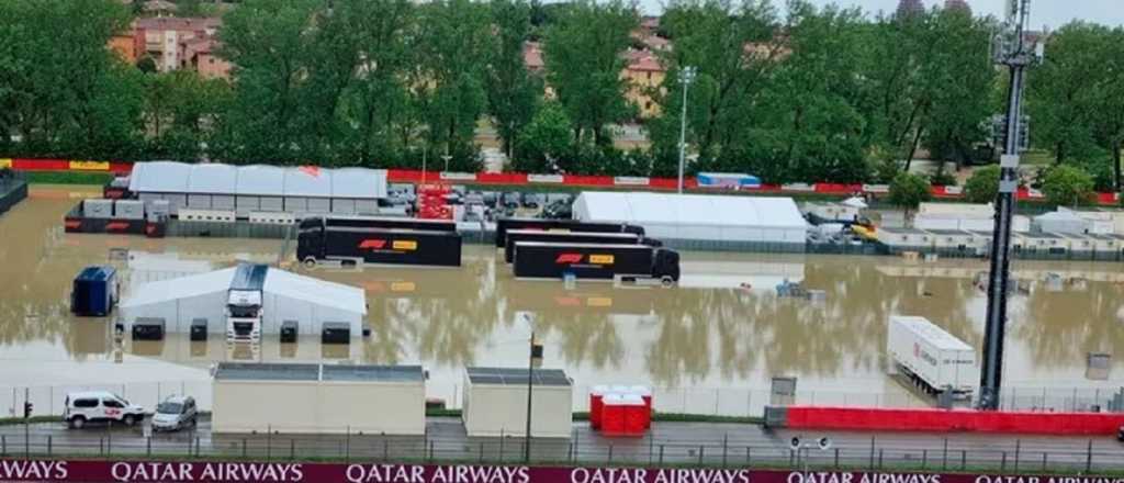 F1: cancelaron el GP de Emilia-Romagna por las inundaciones en Italia 