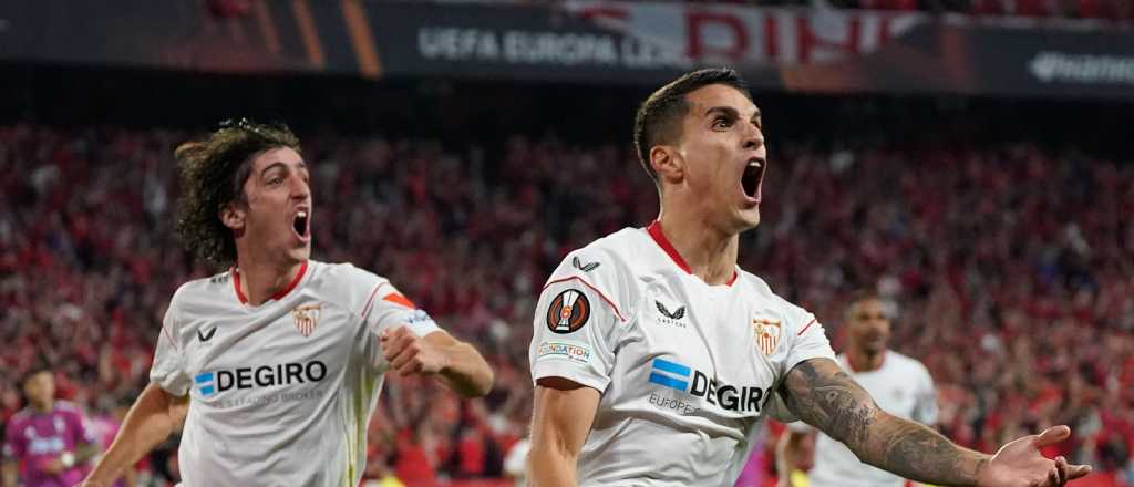 Erik Lamela metió al Sevilla en la gran final de la Europa League
