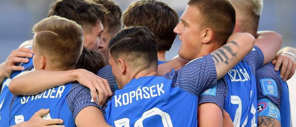 Eslovaquia firmó la primera goleada del Mundial venciendo a Fiji