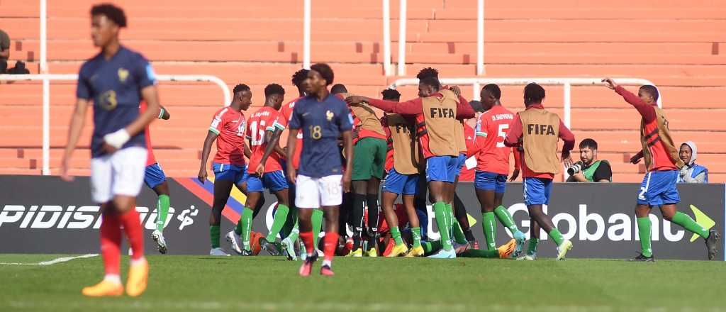 Fiesta africana en Mendoza: Gambia venci&oacute; a Francia y est&aacute; en octavos