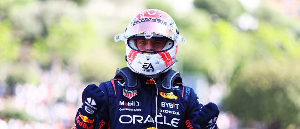 Verstappen se quedó con la pole en Mónaco y Checo Pérez sufrió un choque