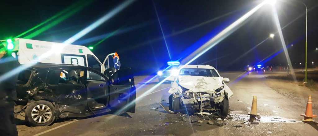 Un hombre pas&oacute; en doble l&iacute;nea amarilla, choc&oacute; y muri&oacute; en Lavalle