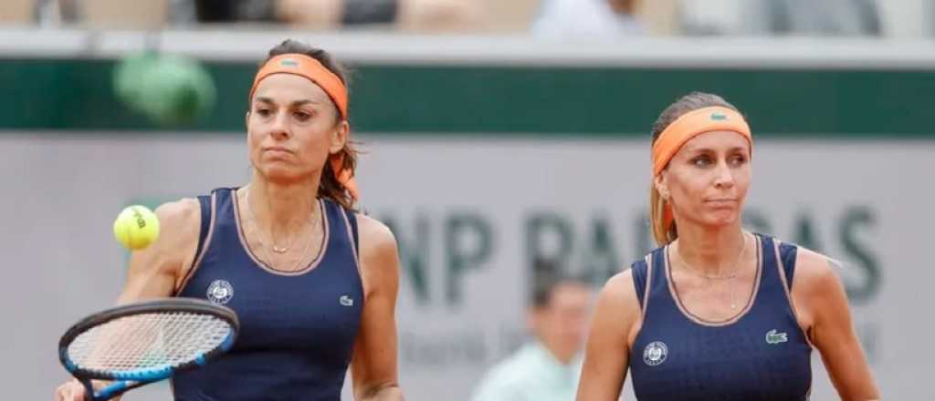 Gaby Sabatini y Gisela Dulko otra vez jugaron en Roland Garros