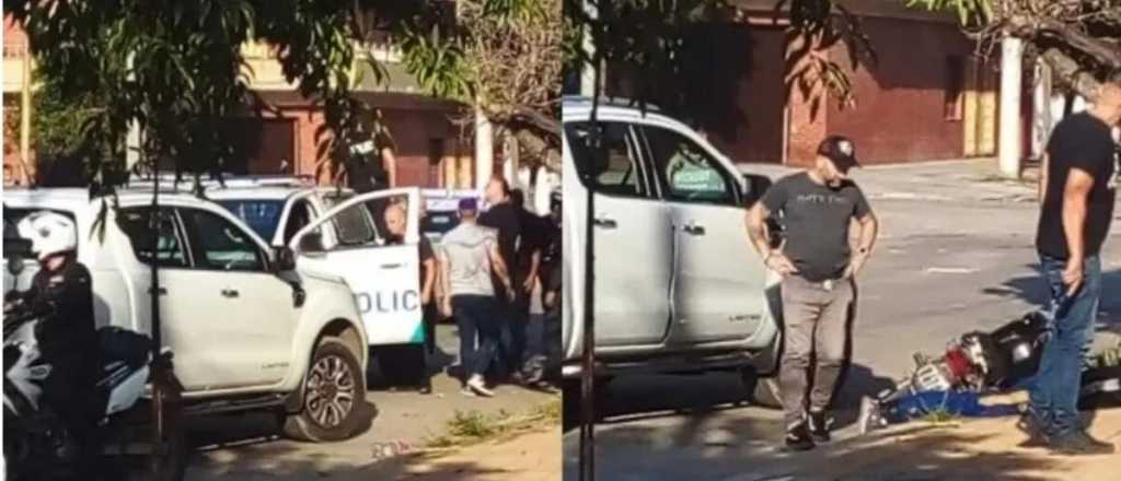 El jefe de Seguridad de Lan&uacute;s detuvo a un motochorro