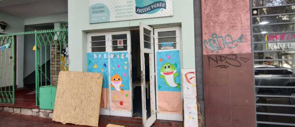 Saquearon un jardín de infantes en pleno centro de Mendoza