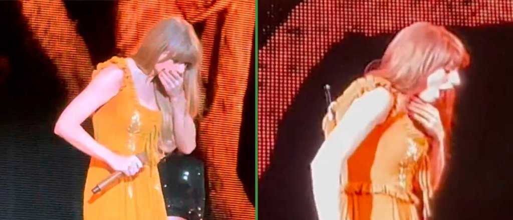 Taylor Swift se atragantó con un insecto en pleno show