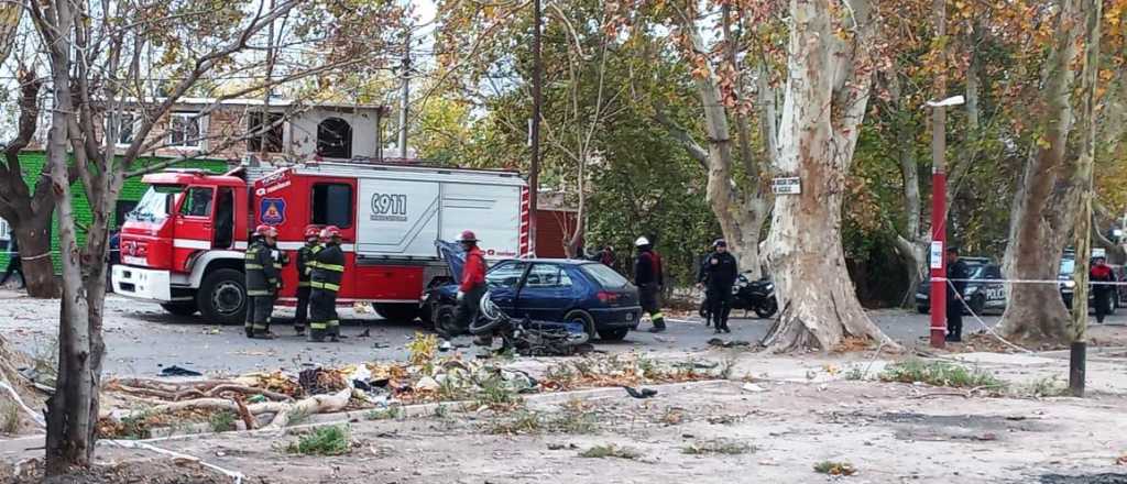 Un hombre y su hija de siete años murieron en un accidente en Las Heras