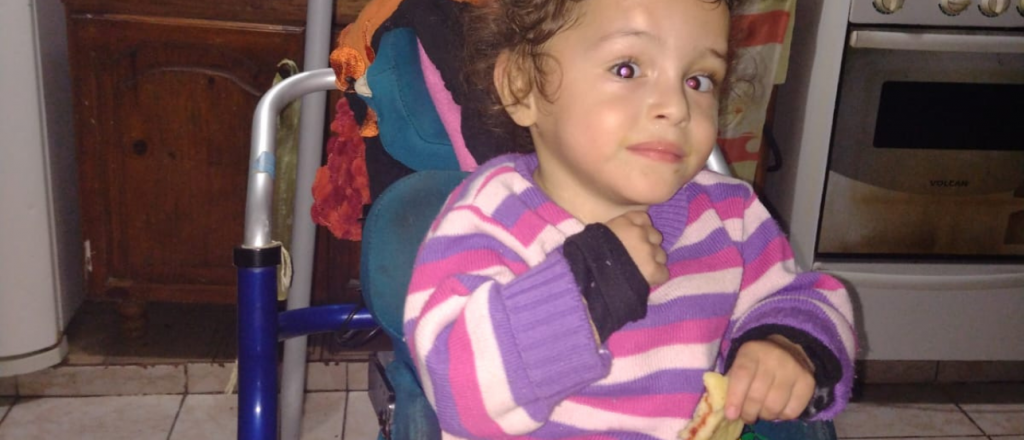 Piden ayuda para operar en Buenos Aires a una niña de 2 años de Godoy Cruz     