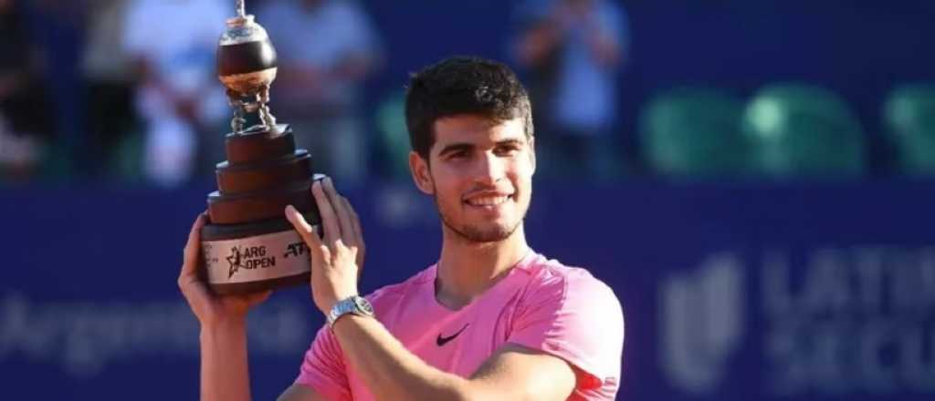 El campeón defenderá el título: Alcaraz jugará el Argentina Open 2024