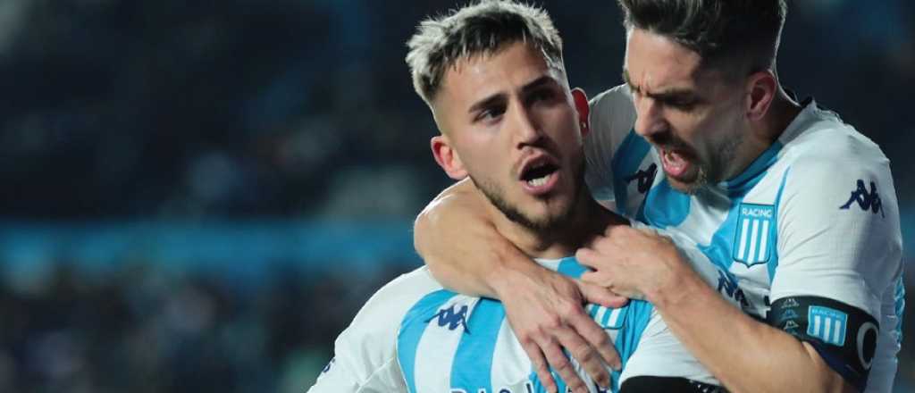 Racing venci&oacute; a V&eacute;lez 2 a 1