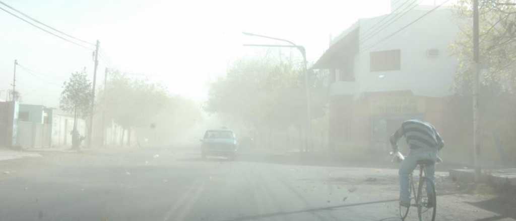 Otra vez hay alerta por vientos intensos en Mendoza