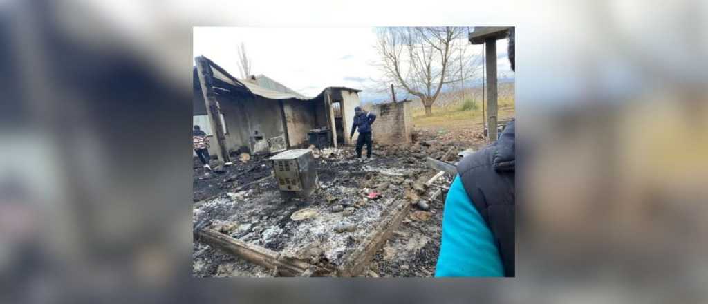 Murió un hombre al que se le había incendiado la casa en Tupungato