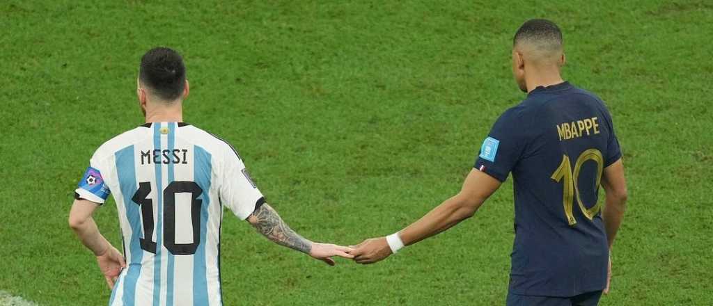 No disimuló: la bronca de Mbappé cuando vio a Messi en el Mundial 2022