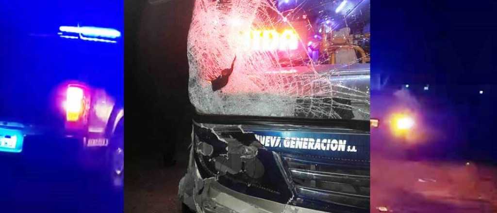 Un hombre de 36 a&ntilde;os muri&oacute; atropellado por un micro en la Ruta 50