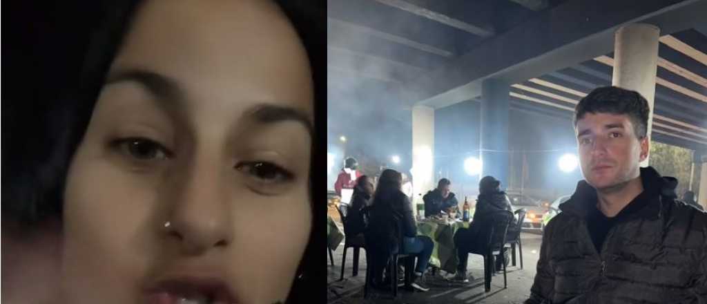 Una mendocina critic&oacute; a su novio por llevarla a comer choris debajo del puente