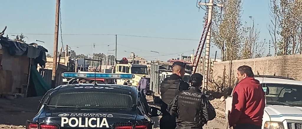 Fueron por un corte de luz en Las Heras y los asaltaron: 12 horas sin servicio