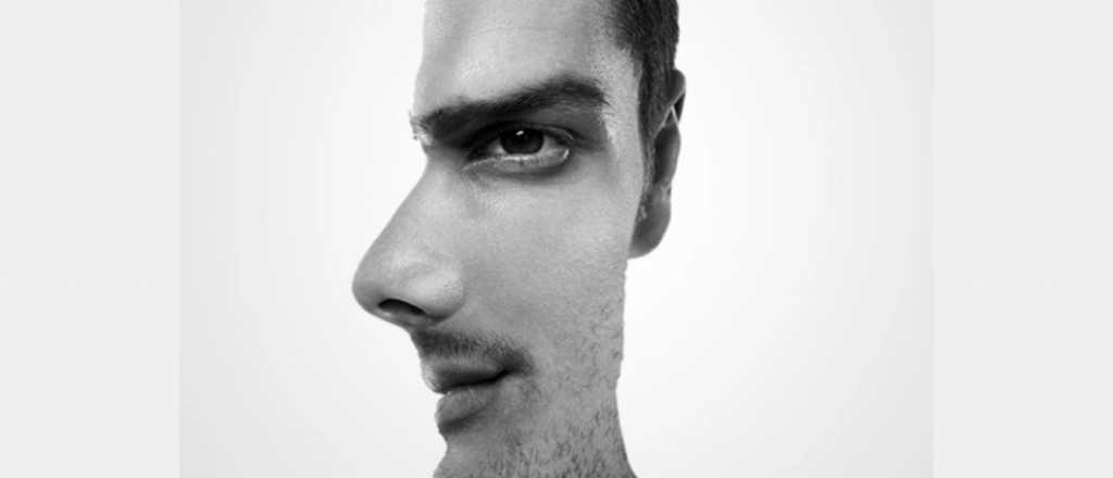 Test psicológico: ¿el hombre de la imagen está de perfil o de frente?