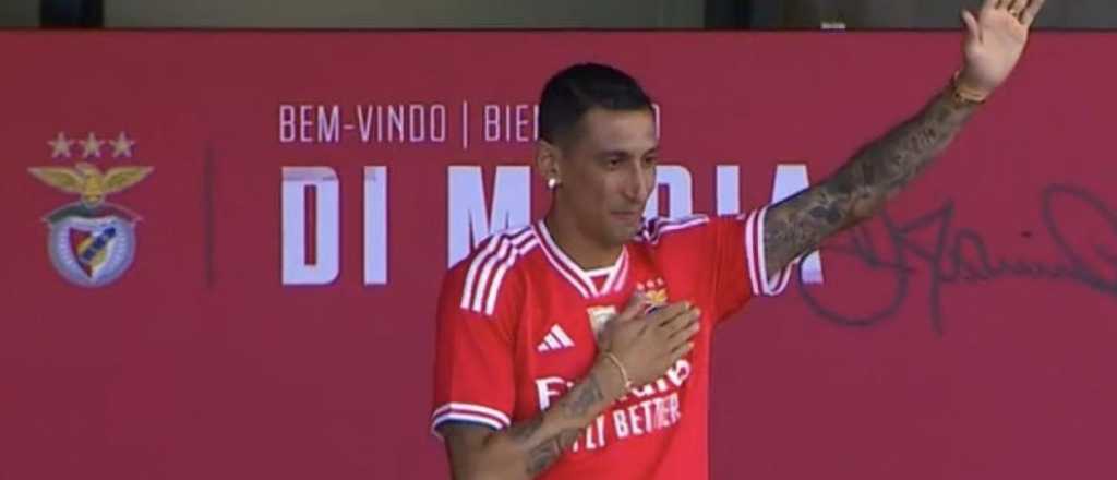 Video: locura total en el conmovedor regreso de Di Mar&iacute;a al Benfica