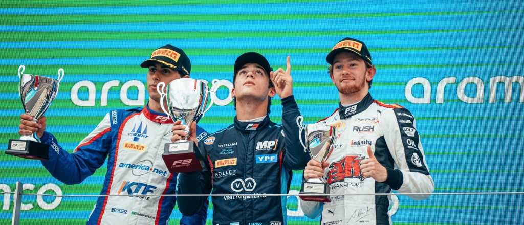 F&oacute;rmula 3: Franco Colapinto logr&oacute; un hist&oacute;rico triunfo en Silverstone