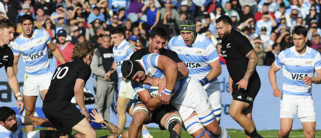 Los Pumas no pudieron con los All Blacks en un d&iacute;a hist&oacute;rico en Mendoza