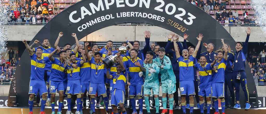 Histórica consagración de Boca en la Copa Libertadores Sub-20