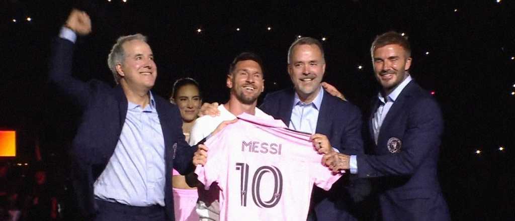 "Estoy muy feliz": as&iacute; fue la emotiva presentaci&oacute;n de Messi en Inter Miami
