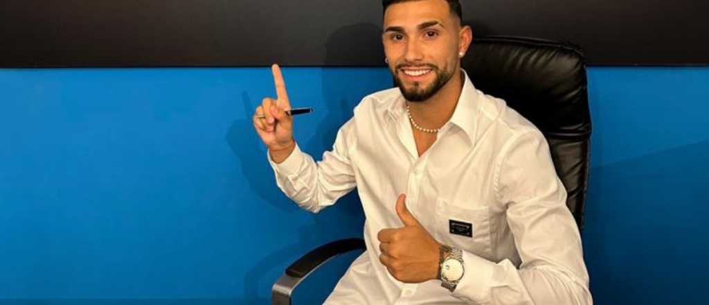 El mendocino Castellanos lleg&oacute; a Lazio: la jugosa cifra que pag&oacute; por &eacute;l