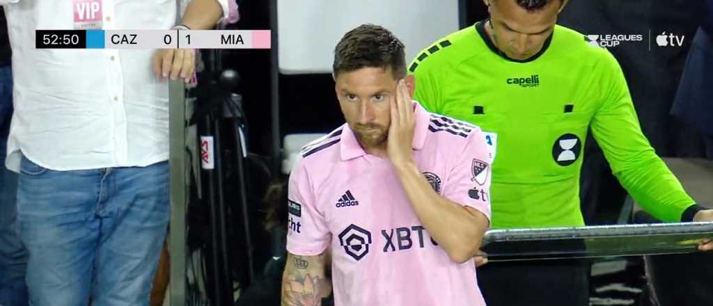 Video: locura total por el ingreso de Messi para debutar en Inter Miami