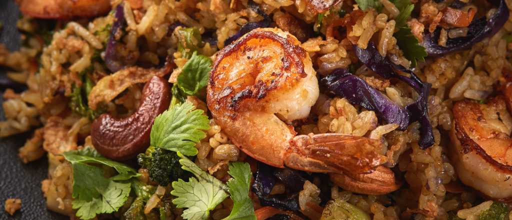 ¡Delicia marina en tu plato! Anímate con el arroz con mariscos