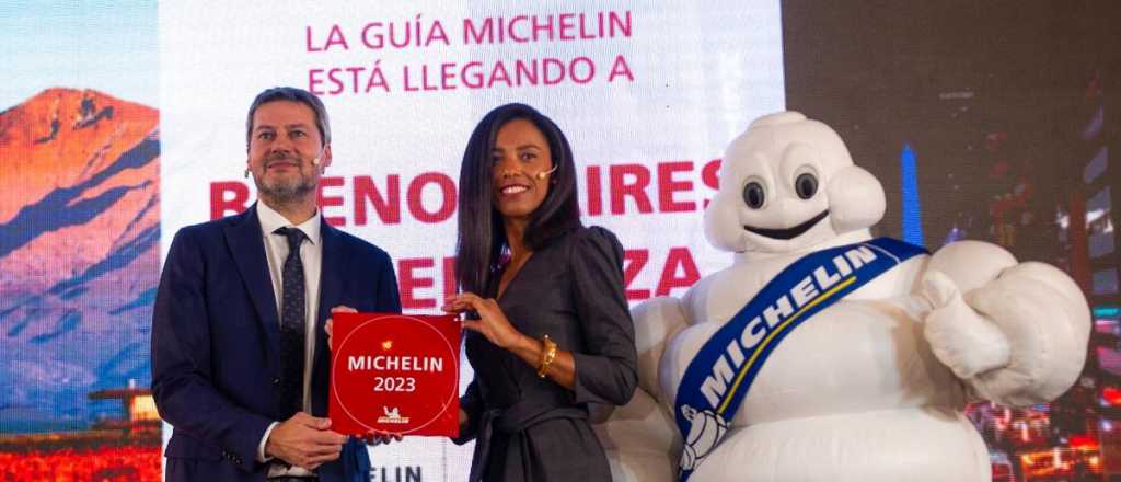 Atra&iacute;da por Mendoza, la Gu&iacute;a Michel&iacute;n fue presentada en Argentina