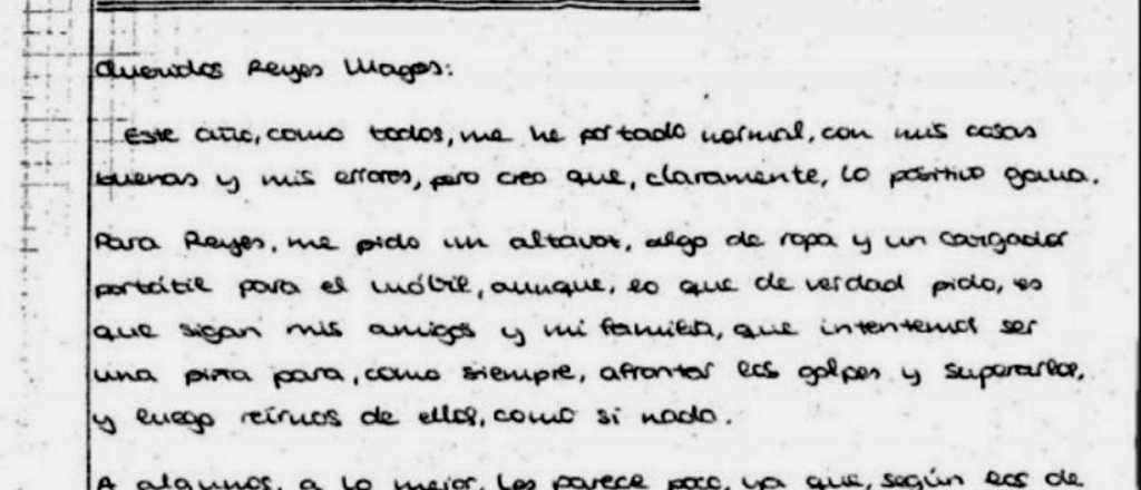 La carta de una nena a los Reyes Magos sacude a España