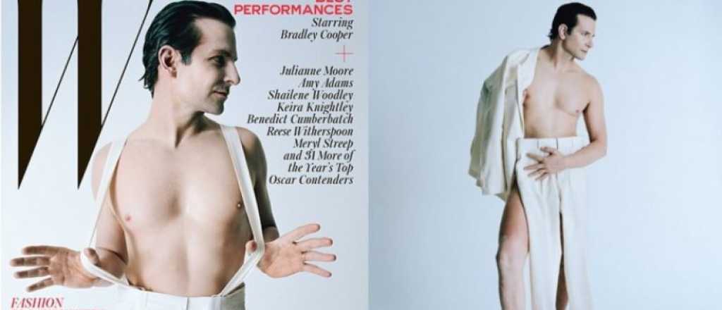 Bradley Cooper se desnudó para una revista