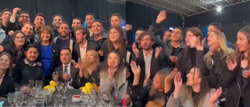 Bullrich con sus militantes cantaron contra CFK y el kirchnerismo la defendi&oacute;